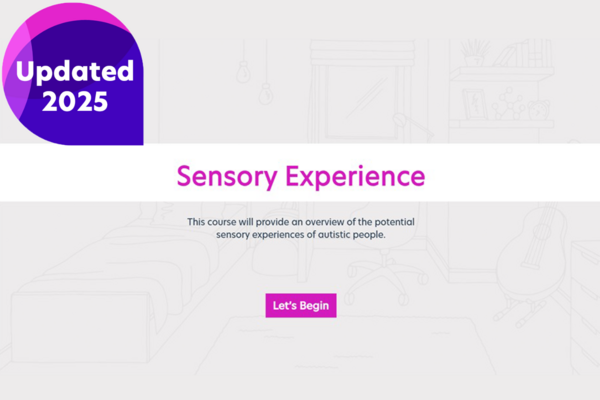 Autism and sensory experiences course image