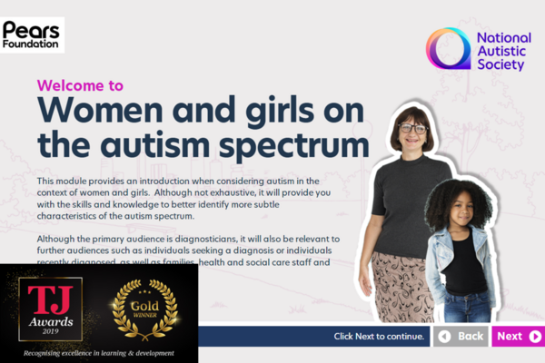 Women and girls on the autism spectrum course image